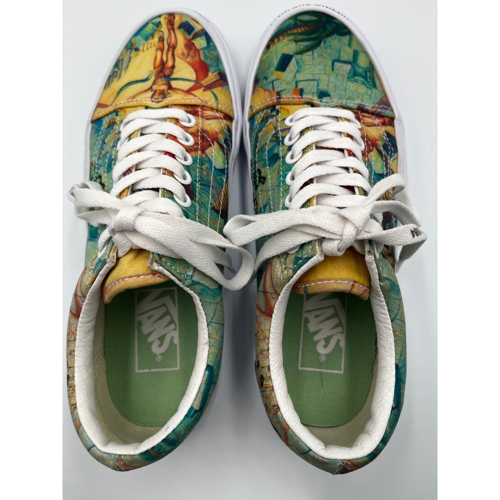 Vans x MOCA Judith F Baca Hitting The Wall Sneakers Mens 7 Womens 8.5 EU39 - Picture 11 of 13